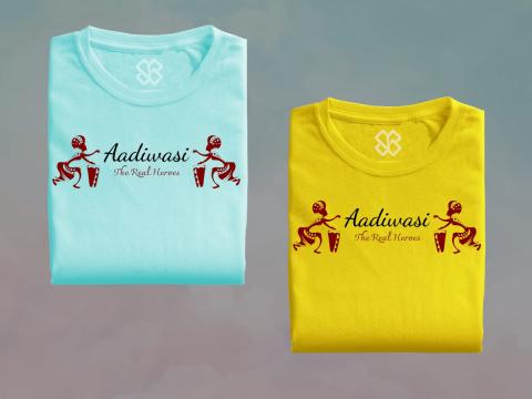 Aadiwasi day printed t-shirts