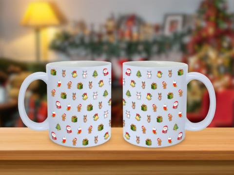 3D design coffee mug - the Christmas return gift