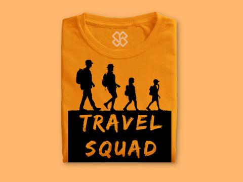 Travel squad - a family t-shirt for the summer outing