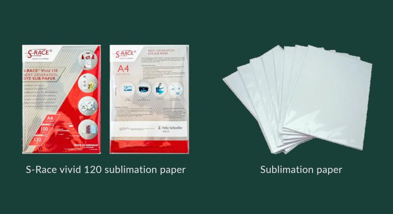 Sublimation process and the role of sublimation paper